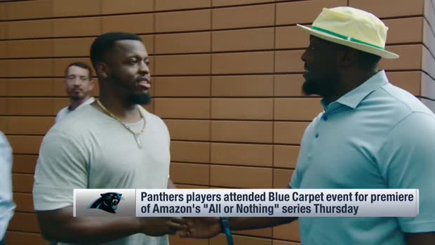 Carolina Panthers linebacker Luke Kuechly, running back Christian McCaffrey explain what it was like watching 'All or Nothing' Carolina Panthers linebacker Luke Kuechly, running back Christian McCaffrey explain what it was like watching 'All or Nothing'