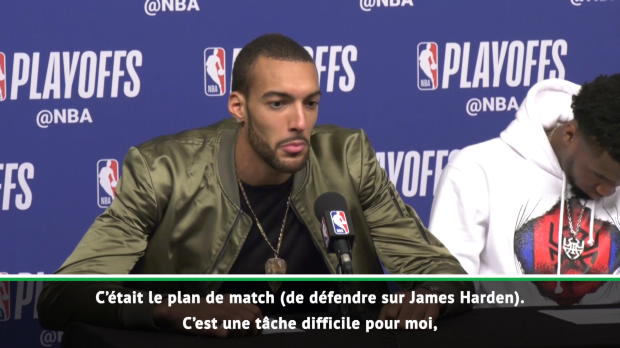 Basket : Play-offs - Gobert - "Difficile de défendre face à Harden"