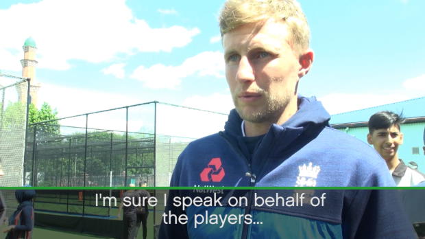 Joe Root's message to Manchester attack victims