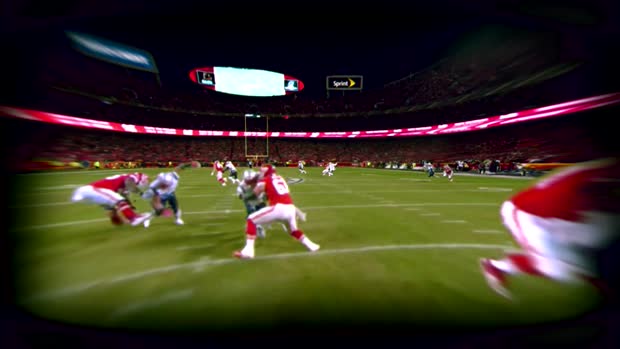Go inside Kansas City Chiefs QB Patrick Mahomes' helmet as he hits wide receiver Tyreek Hill downfield for a huge gain | True View Go inside Kansas City Chiefs QB Patrick Mahomes' helmet as he hits wide receiver Tyreek Hill downfield for a huge gain | True View
