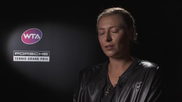 Sharapova feeling positive after comeback match