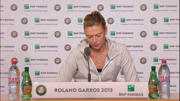  : NEWS - Roland Garros - Sharapova - ''Contente d?etre passe'' 