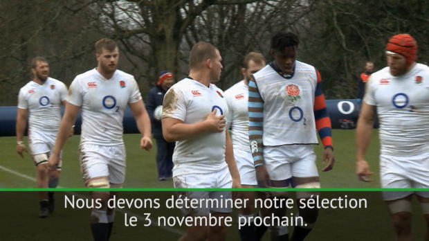 Rugby : Angleterre - Jones - "Nous choisirons le capitaine lors de la sélection en novembre"