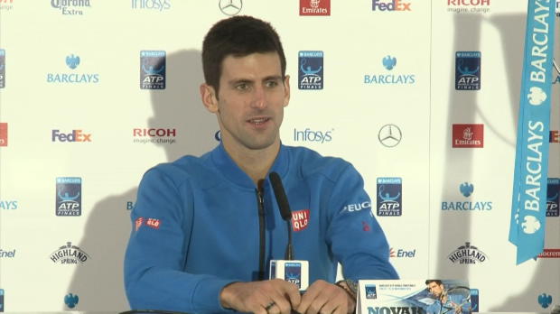  : NEWS - Masters - Djokovic - 'Une saison incroyable'