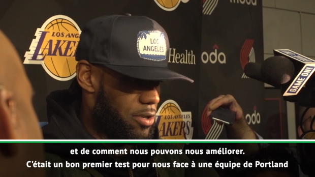 Basket : Lakers - LeBron - "Il faut être patient"