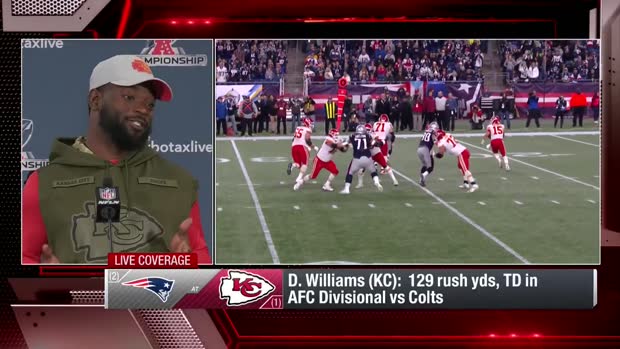 Football, baseball ... basketball? Kansas City Chiefs running back Damien Williams talks about quarterback Patrick Mahomes' jump shot Football, baseball ... basketball? Kansas City Chiefs running back Damien Williams talks about quarterback Patrick Mahomes' jump shot