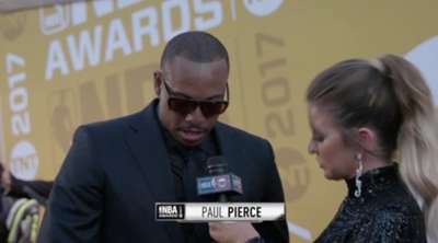 NBA Awards Red Carpet: Paul Pierce