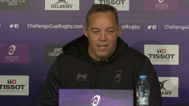 Challenge Cup : Challenge Cup - Gibbes - 'Difficile pour nos supporters de faire le dplacement'