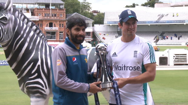 England v Pakistan 1st Test - in words and numbers