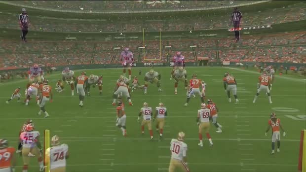 'GMFB' breaks down San Francisco 49ers quarterback Jimmy Garoppolo's performance vs. Denver Broncos 'GMFB' breaks down San Francisco 49ers quarterback Jimmy Garoppolo's performance vs. Denver Broncos