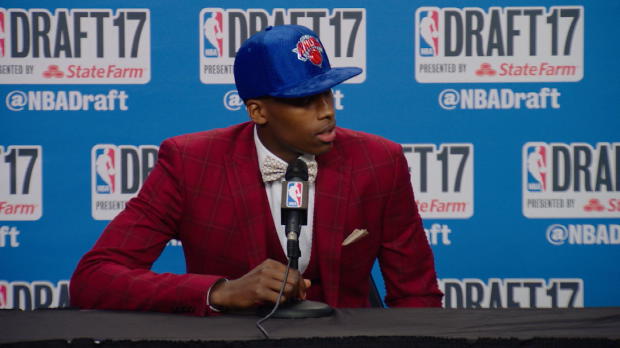 Basket : Knicks - Ntilikina - "C'est génial, une bénédiction !"