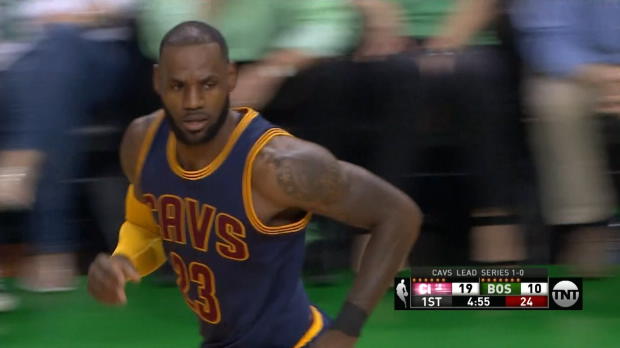 LeBron in control once more against Celtics