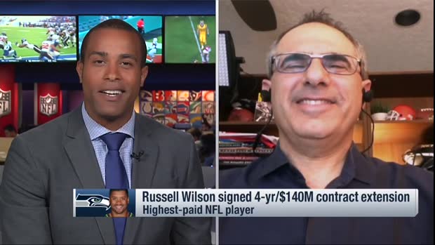 NFL Network's Michael Silver details why Seattle Seahawks ultimately honored quarterback Russell Wilson's extension deadline NFL Network's Michael Silver details why Seattle Seahawks ultimately honored quarterback Russell Wilson's extension deadline