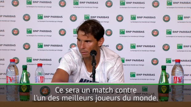  : Roland-Garros - Nadal - 'Il faudra se battre'