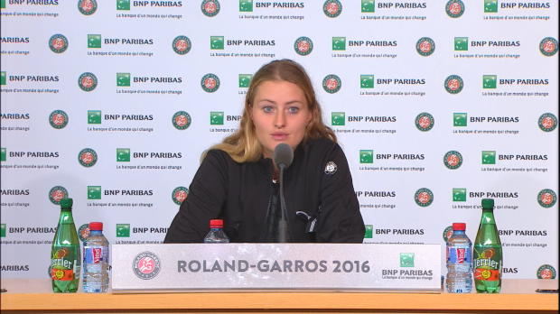  : NEWS - Roland-Garros - Mladenovic - ''En quoi le double est problmatique ?''