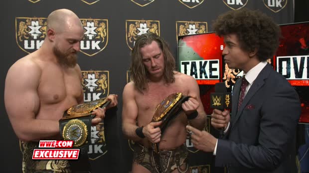 Zack Gibson & James Drake silence the doubters after making history: WWE.com Exclusive, Jan. 12, 2019 Zack Gibson & James Drake silence the doubters after making history: WWE.com Exclusive, Jan. 12, 2019