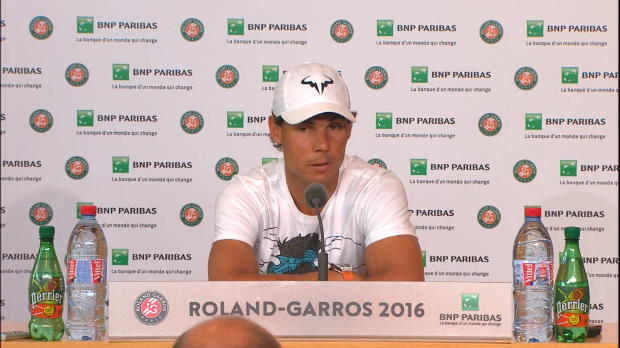  : NEWS - Roland-Garros - Nadal - 'Je dclare forfait'