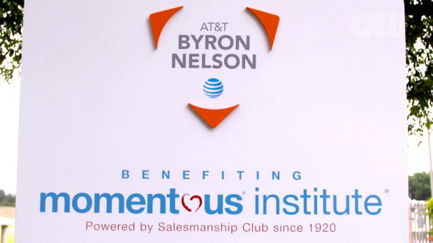 Dustin Johnson at the AT&T Byron Nelson
