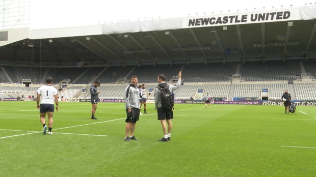 Challenge Cup : Challenge Cup - Azma - 'St James' Park, un stade magnifique'