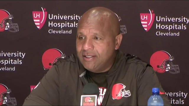 Cleveland Browns head coach Hue Jackson names quarterback Baker Mayfield Cleveland Browns starting quarterback Cleveland Browns head coach Hue Jackson names quarterback Baker Mayfield Cleveland Browns starting quarterback
