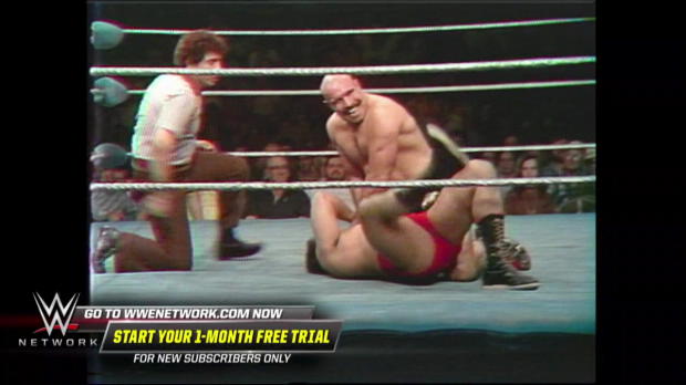 The Iron Sheik dismantles his opponent as Vince McMahon calls the action: All-Star Wrestling, April 14, 1979 (WWE Network Exclusive) The Iron Sheik dismantles his opponent as Vince McMahon calls the action: All-Star Wrestling, April 14, 1979 (WWE Network Exclusive)
