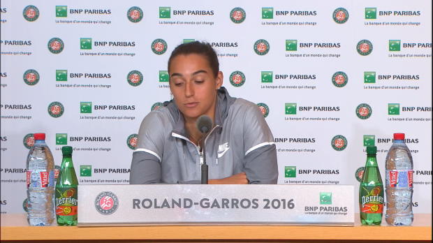  : NEWS - Roland-Garros - Garcia - ''Diffrent de l'an dernier'' 