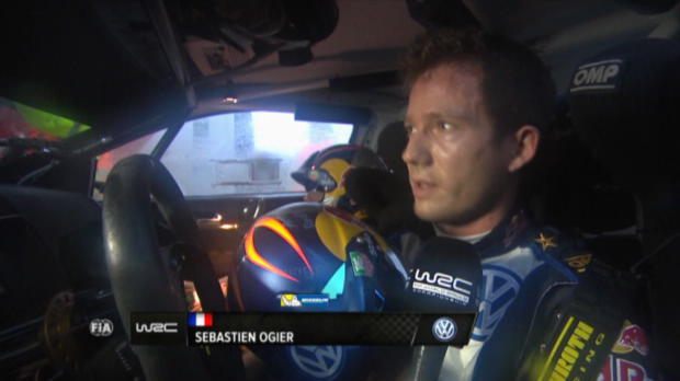 Ogier maintains Rally Wales lead