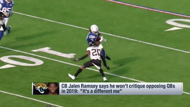 NFL Network's David Carr on Jacksonville Jaguars cornerback Jalen Ramsey's 2018 quarterback criticisms: He'll be 'a little bit more guarded' with the media NFL Network's David Carr on Jacksonville Jaguars cornerback Jalen Ramsey's 2018 quarterback criticisms: He'll be 'a little bit more guarded' with the media