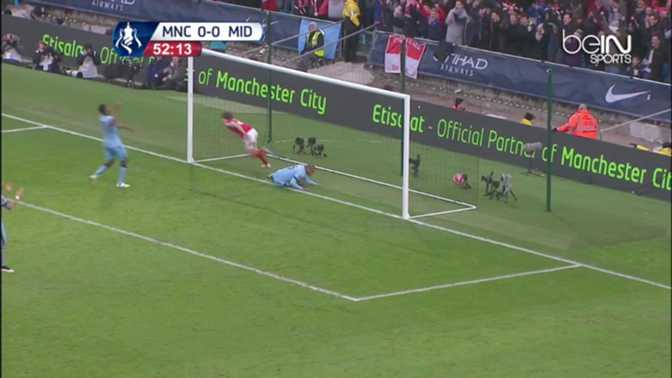Manchester City encaisse un but gag