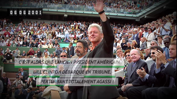 : Il y a 18 ans - Le jour o Bill Clinton a fait perdre Andr Agassi !