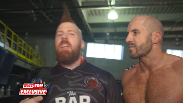 The Bar celebrate Cesaro's huge victory en route to WWE Super Show-Down: WWE.com Exclusive, Sept. 18, 2018 The Bar celebrate Cesaro's huge victory en route to WWE Super Show-Down: WWE.com Exclusive, Sept. 18, 2018