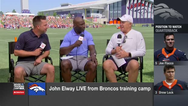 Denver Broncos general manager John Elway: 'I don't get in the middle of' QB coaching with Broncos Denver Broncos general manager John Elway: 'I don't get in the middle of' QB coaching with Broncos