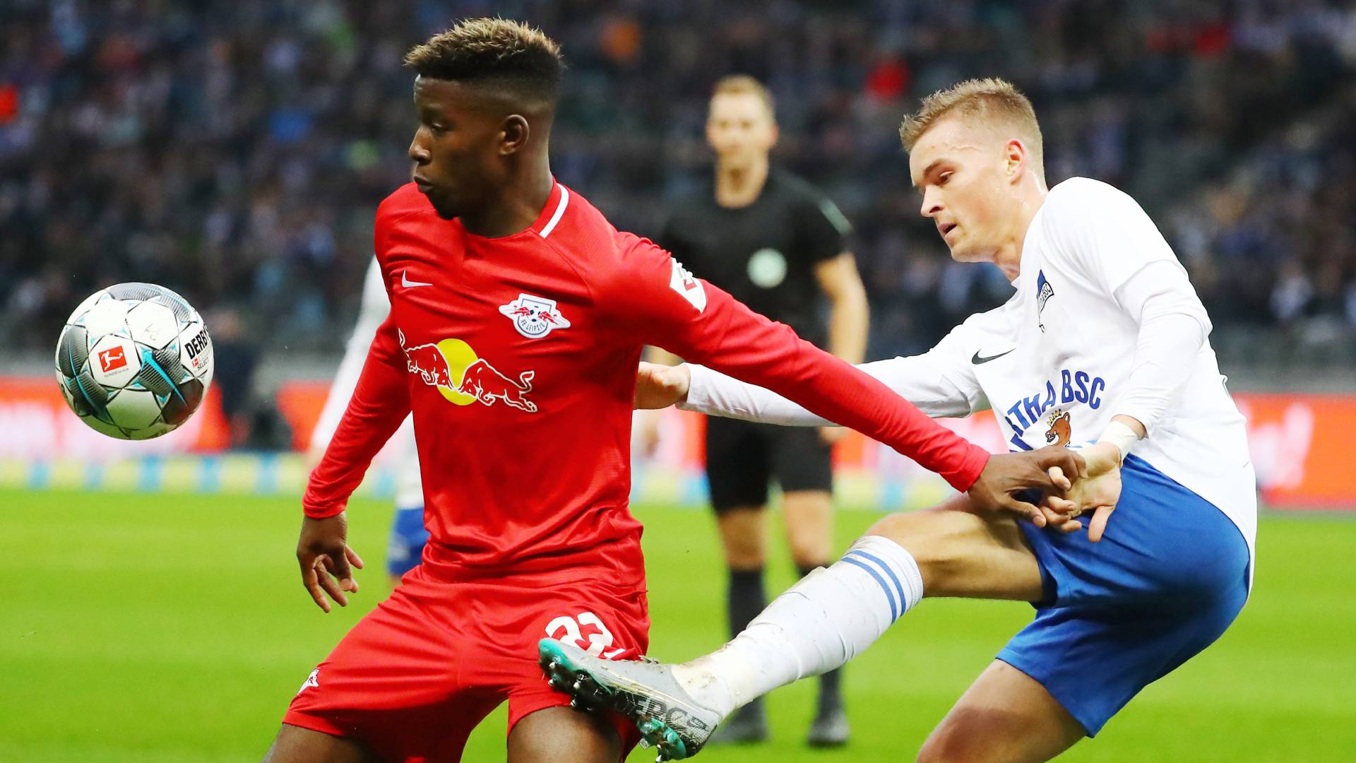 Hertha BSC RB Leipzig Hinspiel Saison 2019/20