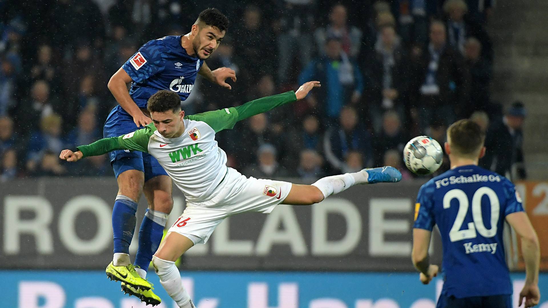 Schalke 04 FC Augsburg Hinspiel Saison 20192020