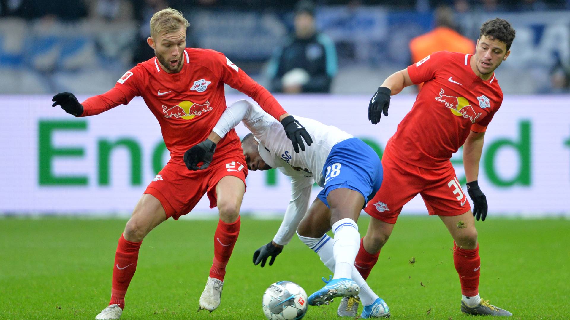 Hertha BSC RB Leipzig Hinspiel Saison 2019/20