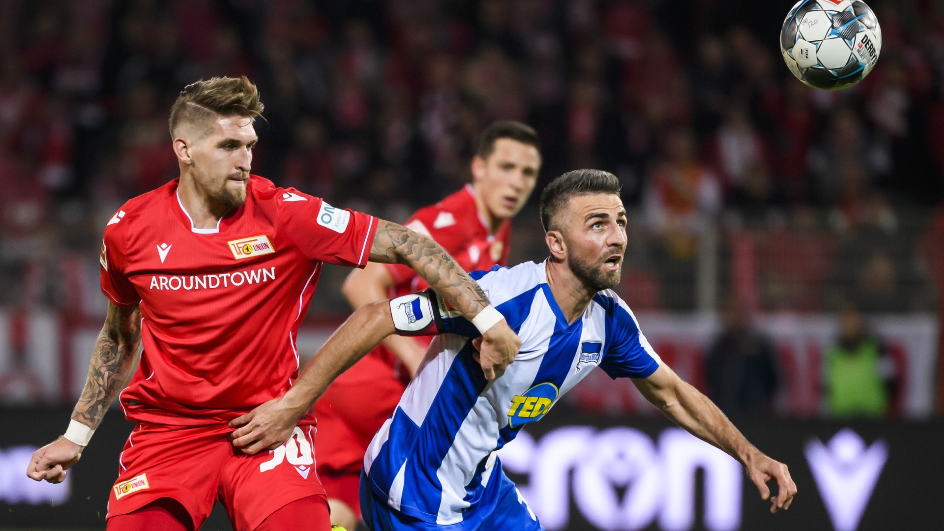 Union Berlin Hertha BSC 20192020 Hinspiel