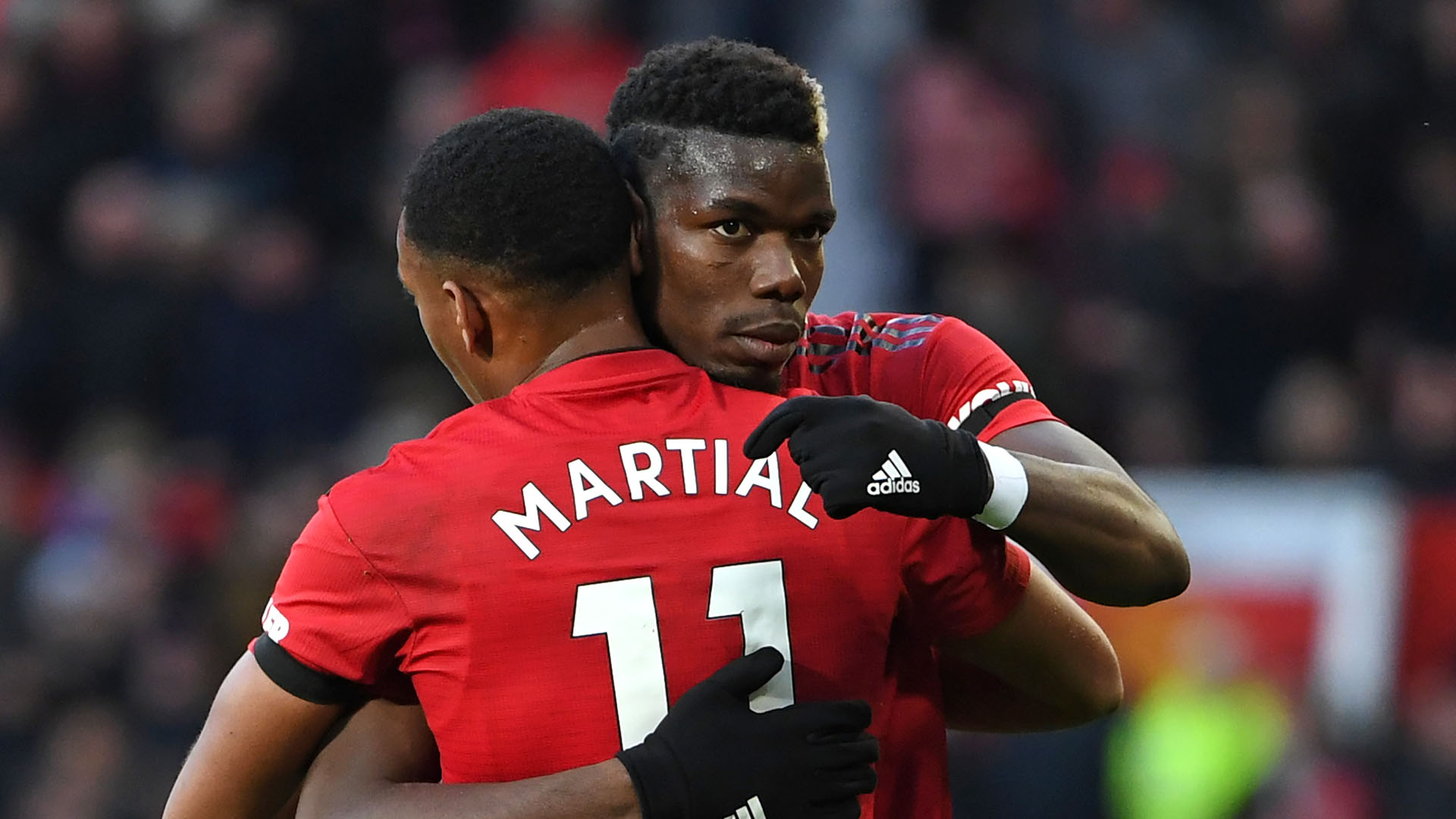 Anthony Martial Paul Pogba Manchester United