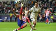 Diego Costa Raphael Varane Atletico Madrid Real Madrid UEFA Super Cup 2018