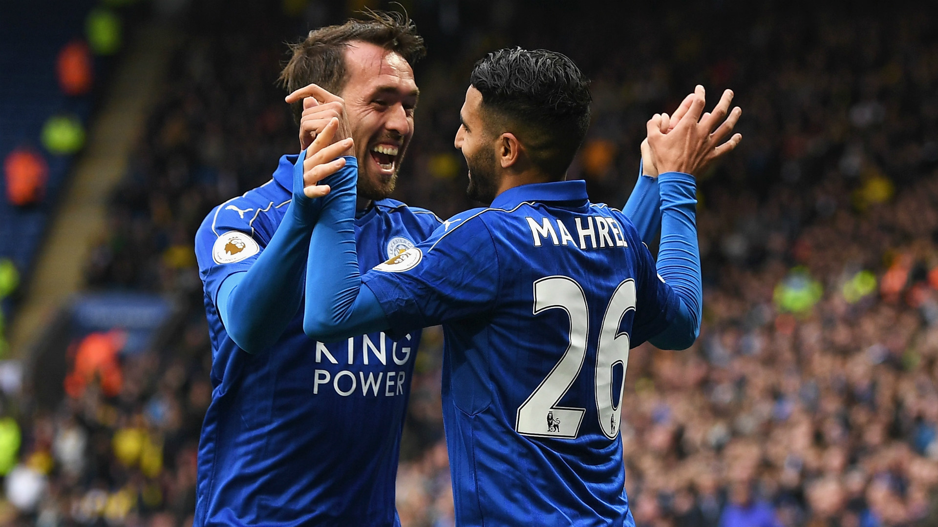 Riyad Mahrez Leicester City Premier League