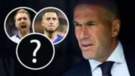 Christian Eriksen Eden Hazard Zinedine Zidane Real Madrid