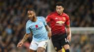 Raheem Sterling Jesse Lingard Manchester City vs Manchester United Premier League 2018-19
