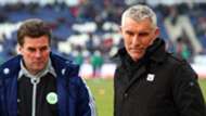 Dieter Hecking und Mirko Slomka