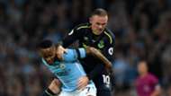 Raheem Sterling Wayne Rooney Man City Everton