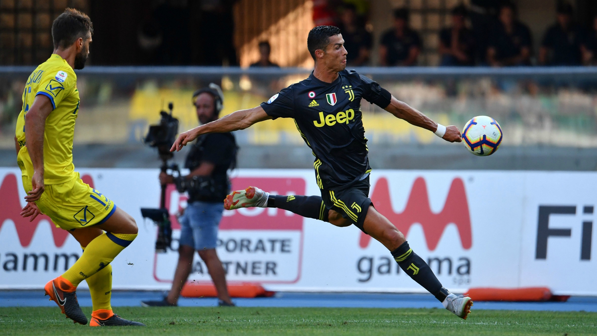 Cristiano Ronaldo Chievo Juventus Serie A 08182018