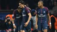 Neymar Kylian Mbappe Edinson Cavani PSG Bayern UEFA Champions League 27092017