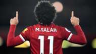 Mohamed Salah Liverpool celebration 2018-19