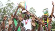 Vihiga United players celebrate