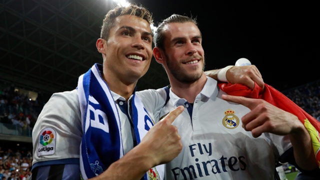 Cristiano Ronaldo Gareth Bale Real Madrid