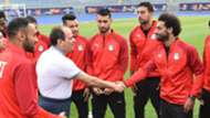 President el-Sisi with Egypt squad