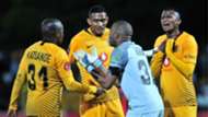 Itumeleng Khune Willard Katsande Mario Booysen Siyabonga Ngezana of Kaizer Chiefs September 2018